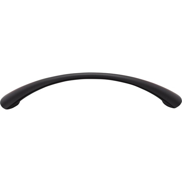 128 Mm Center-to-Center Black Arched Belfast Cabinet Pull